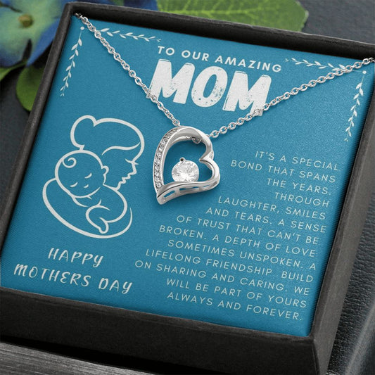 Mom Necklace Forever Love - Stylinsoul