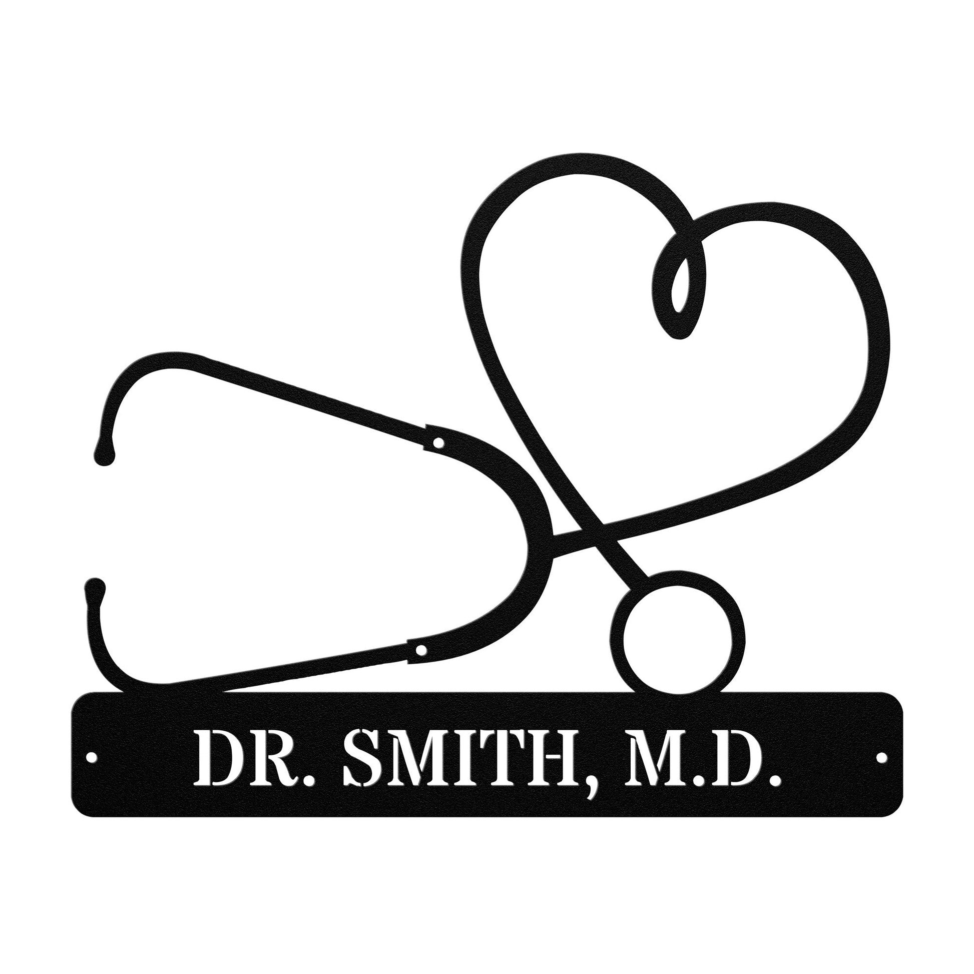 Personalized Doctor Sign Gift, Custom Metal Signs, RN Gifts, Nurse Gifts, LPN Gifts, CNA Gifts, Doctor Gift, Personalized Nurse Sign - Stylinsoul