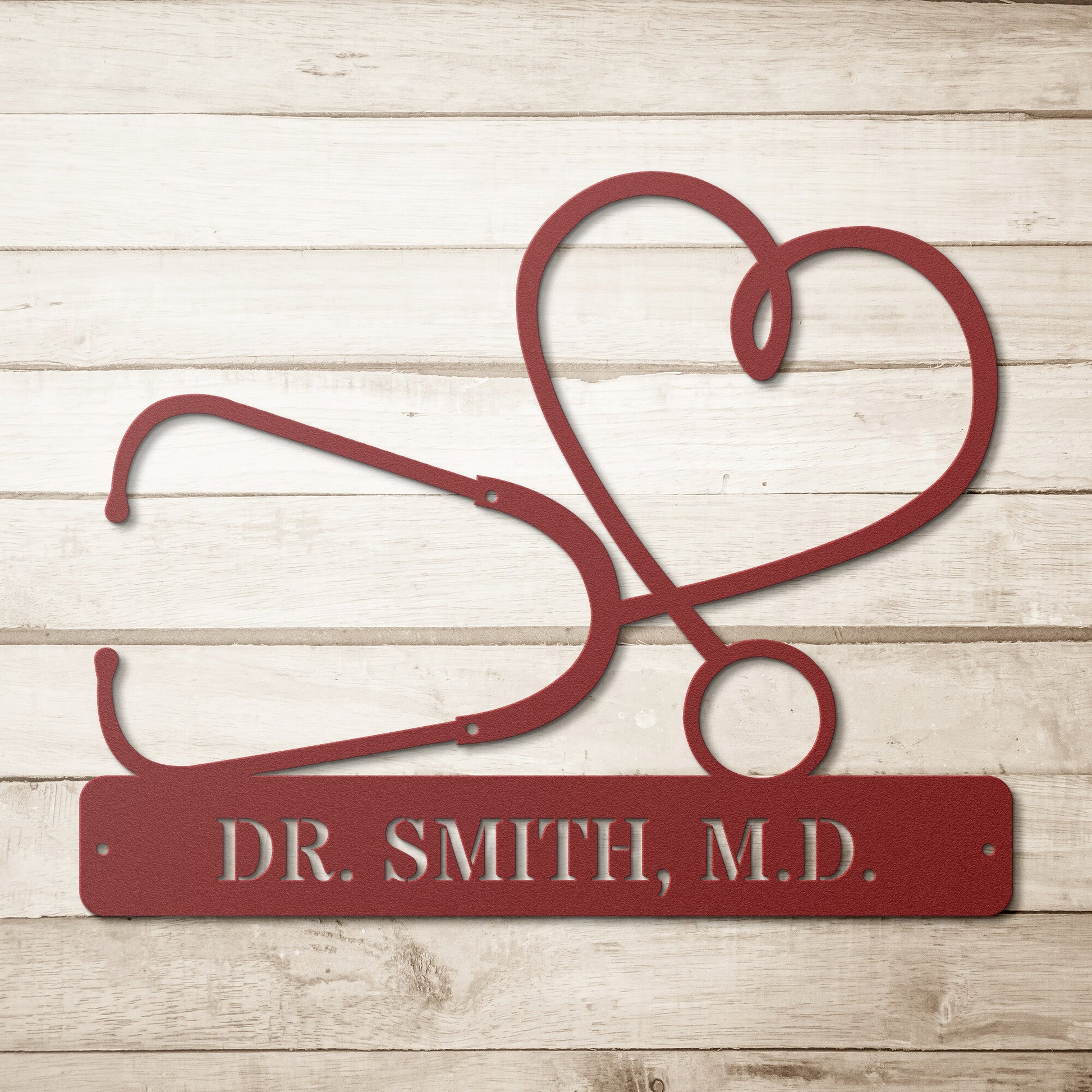 Personalized Doctor Sign Gift, Custom Metal Signs, RN Gifts, Nurse Gifts, LPN Gifts, CNA Gifts, Doctor Gift, Personalized Nurse Sign - Stylinsoul