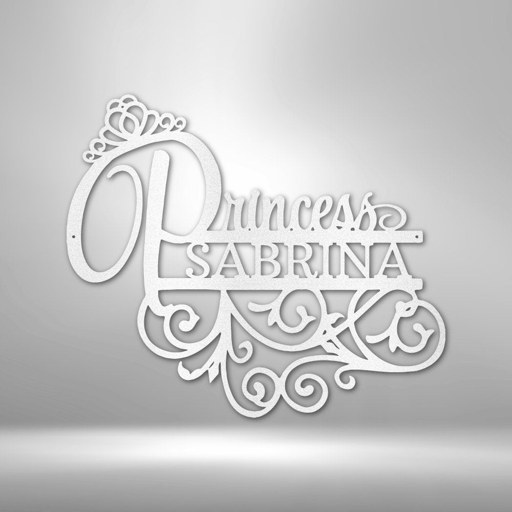 Princess Wall Decor - Girls Nursery Room Name Sign for Fairy Lover Gift - Stylinsoul